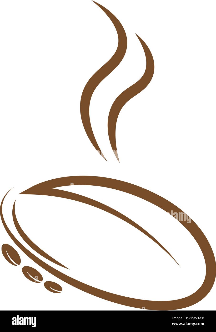 Coffee logo icon design Stock Vector Image & Art - Alamy