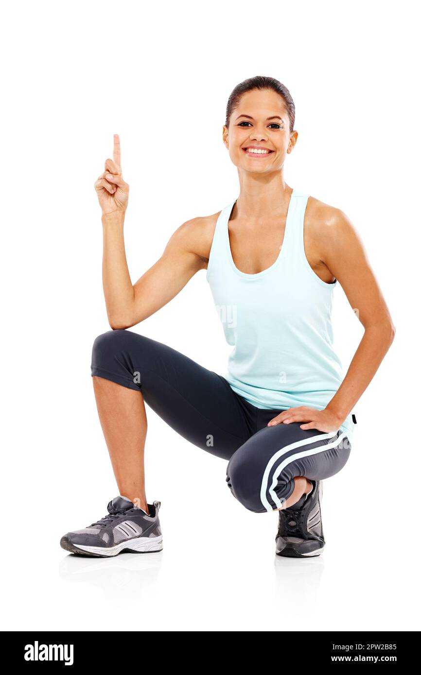 Training For The Top Portrait Of A Beautiful Young Woman In Gymwear