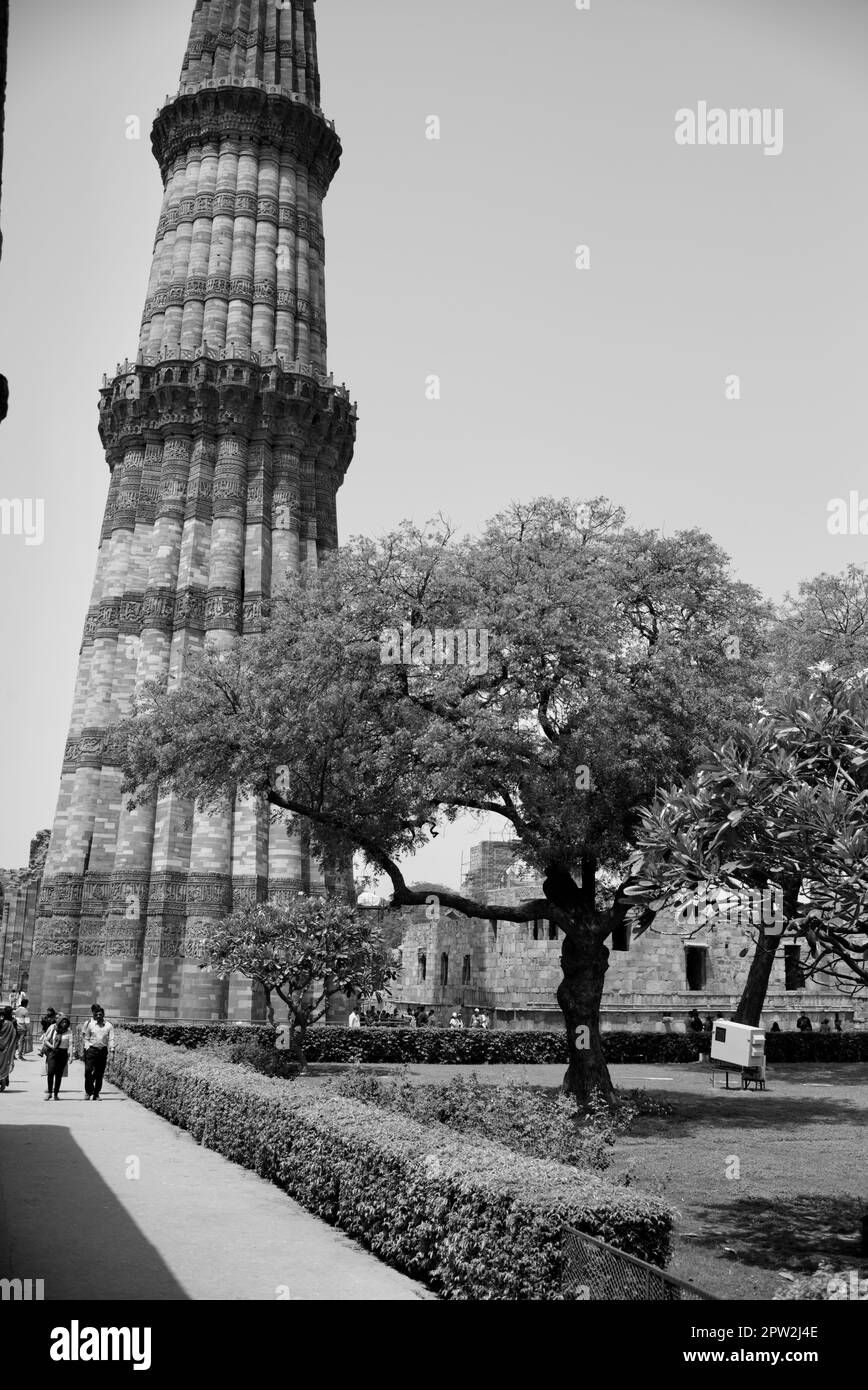 Qutub Minar, Delhi, India Stock Photo Alamy