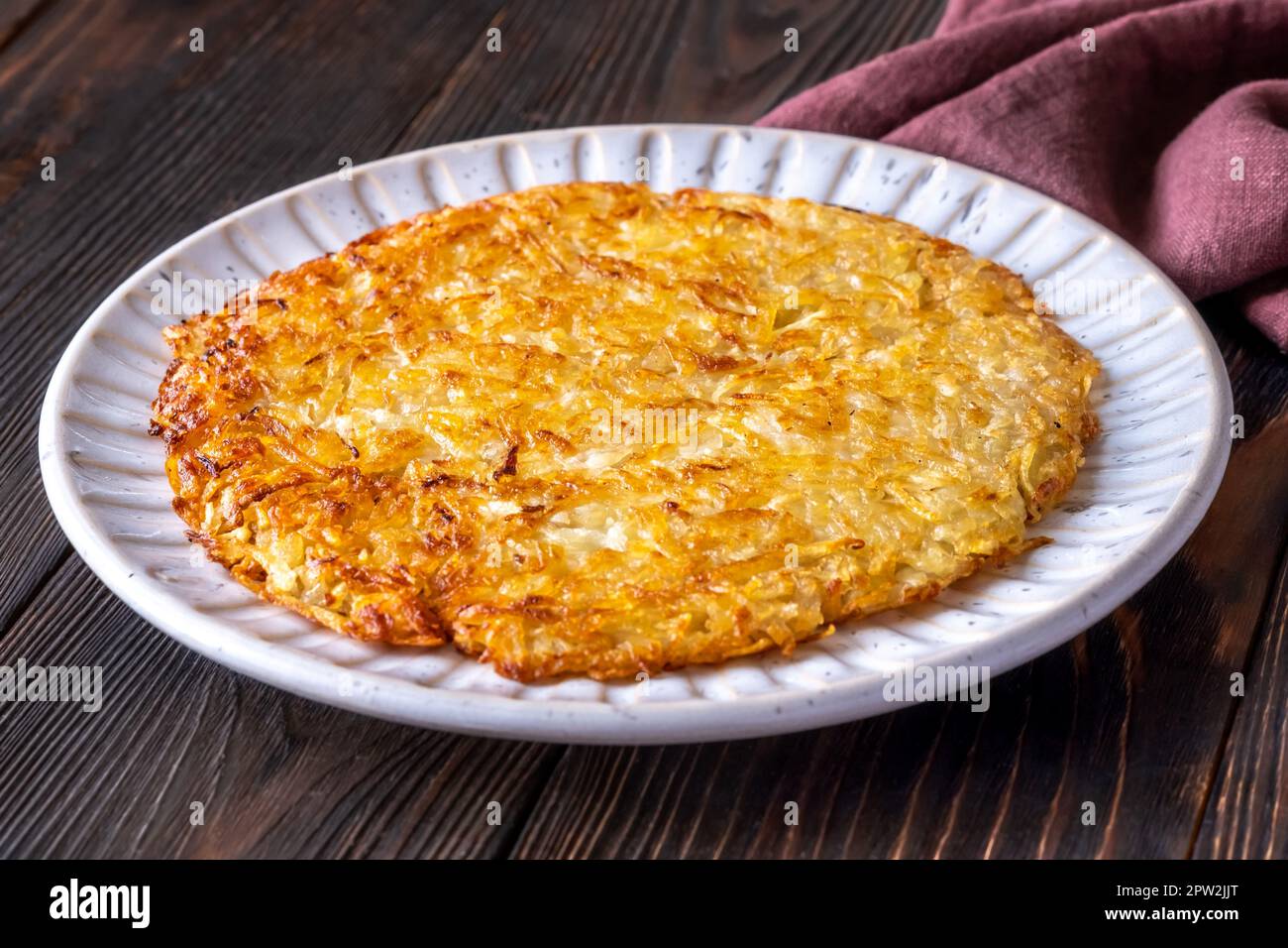 American breakfast hash browns hi-res stock photography and images - Alamy