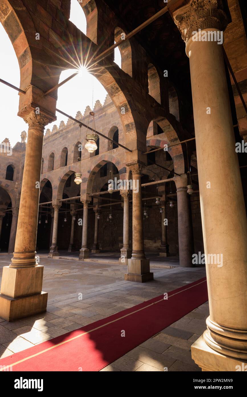 Madrasa of Al-Nasir Muhammad in Cairo - Egypt Stock Photo