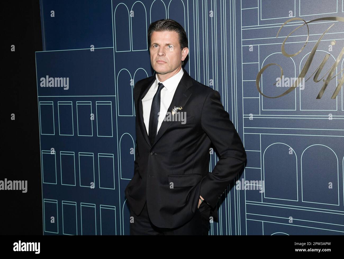 Tiffany Co. president CEO Anthony Ledru attends the Tiffany Co. Fifth Avenue flagship store grand re opening event on Thursday April 27 2023 in New York. Photo by Evan Agostini Invision AP