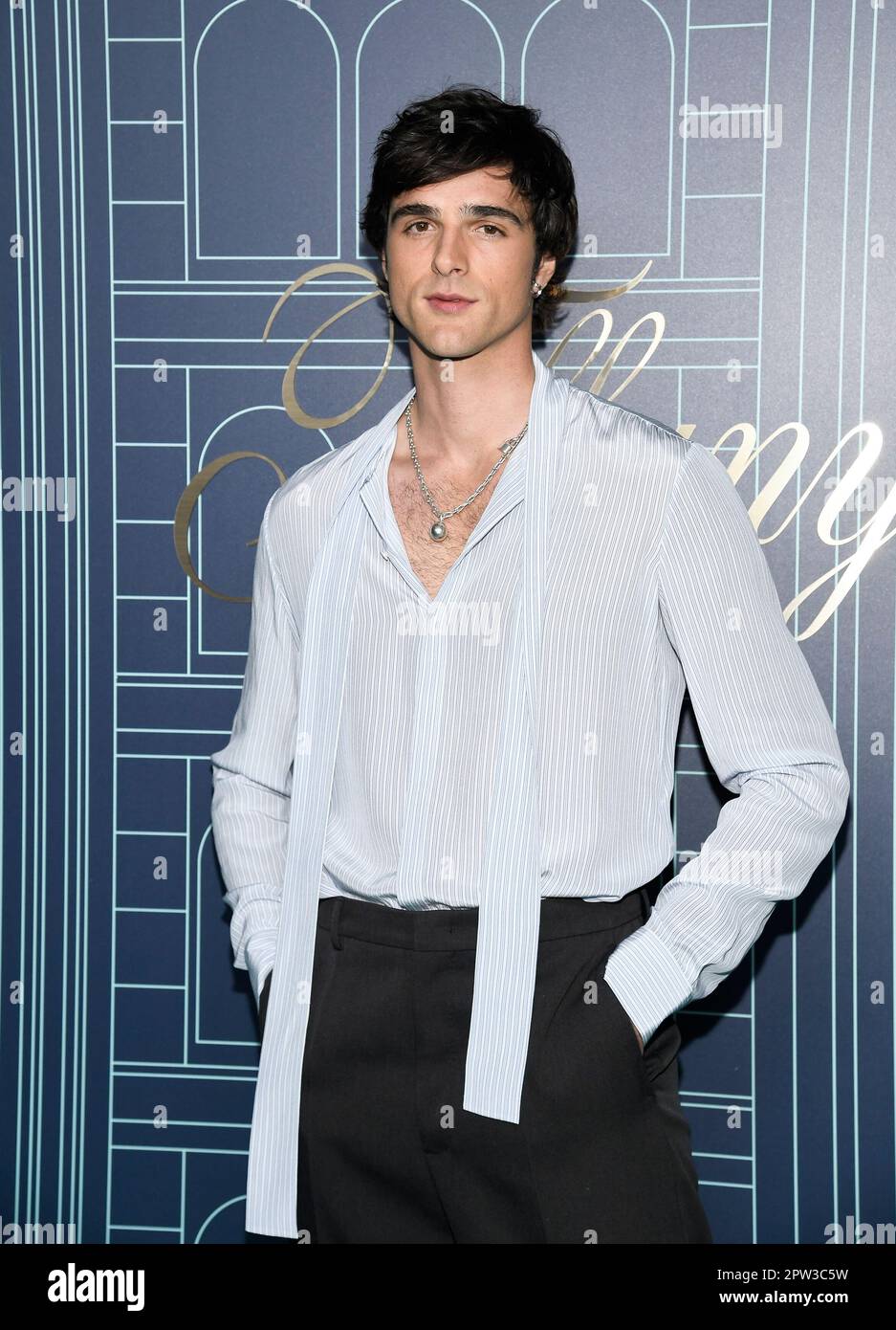 Jacob Elordi attends the Tiffany Co. Fifth Avenue flagship store