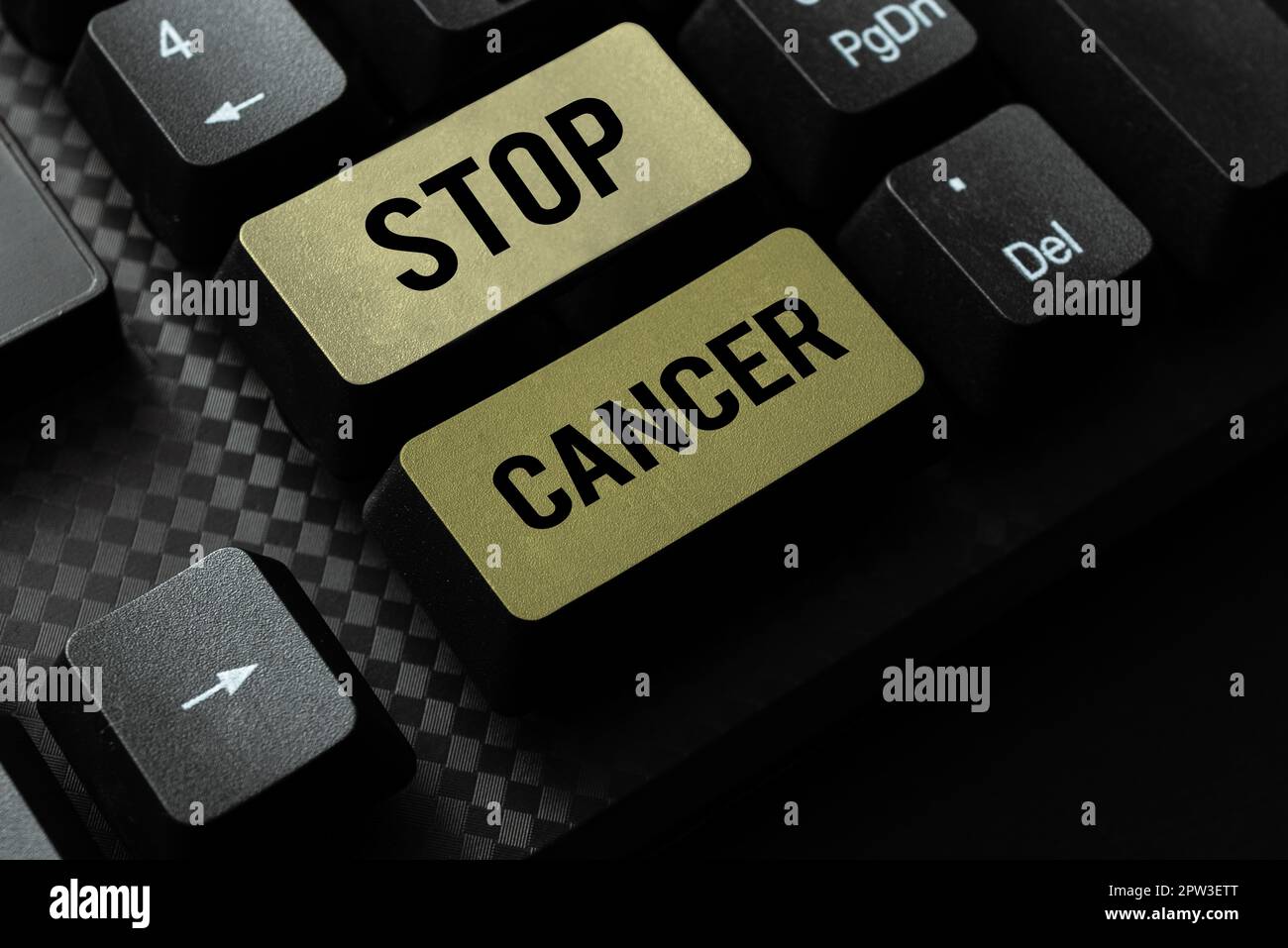 Inspiration showing sign Stop Cancer, Business approach prevent the ...