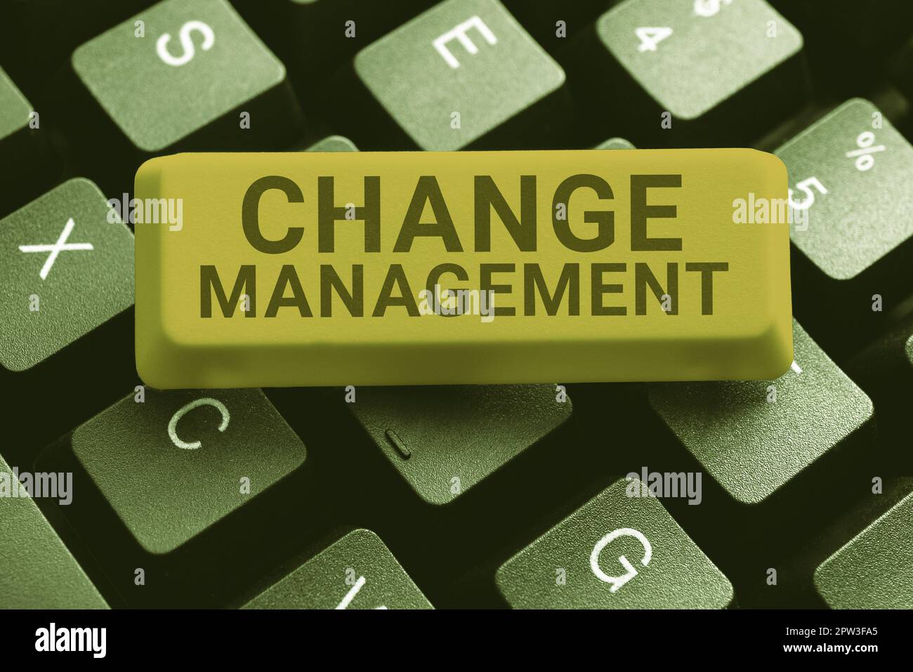 Hand writing sign Change Management, Business concept development ...