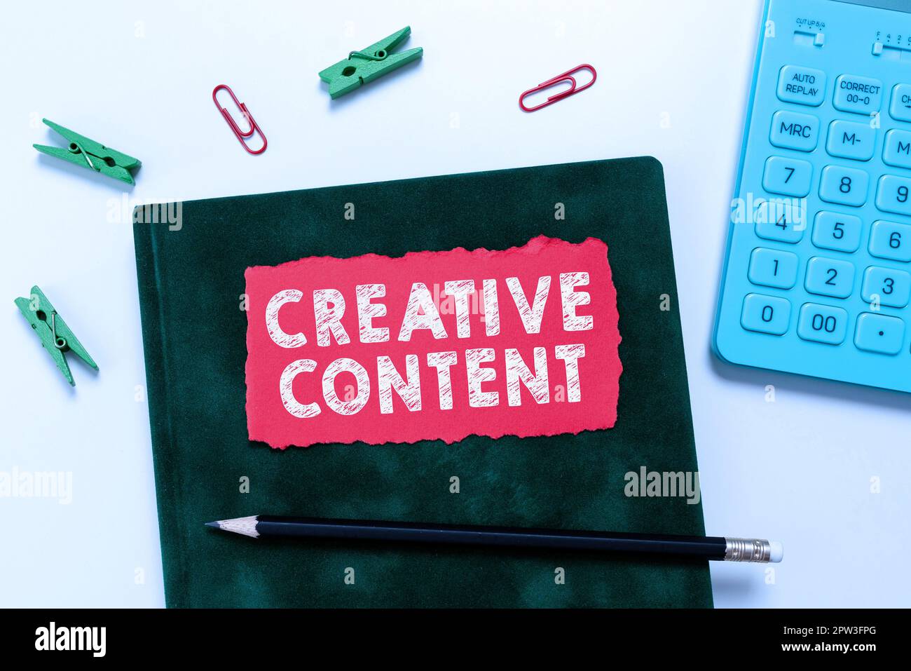 Text sign showing Creative Content, Business idea providing showing ...