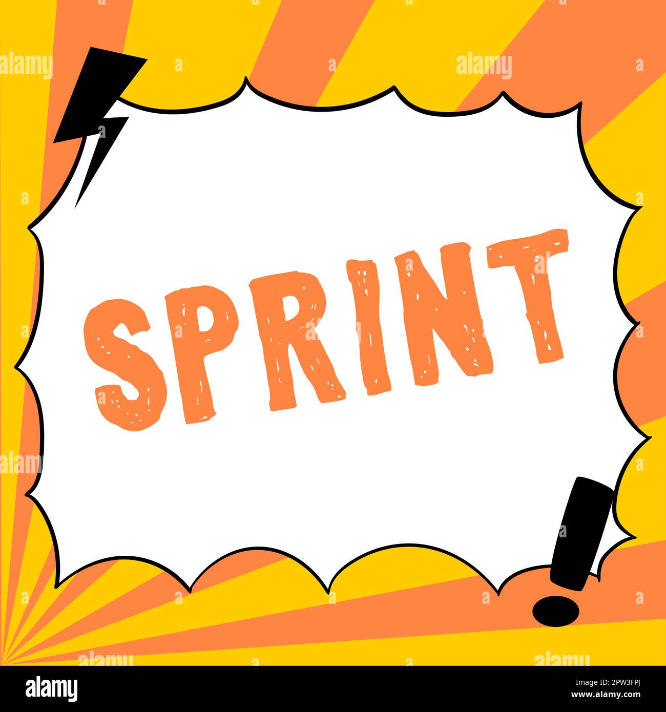 Inspiration showing sign Sprint, Concept meaning to move at top speed ...