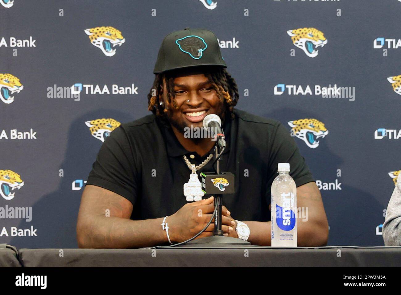 Jacksonville Jaguars firstround draft pick offensive lineman Anton