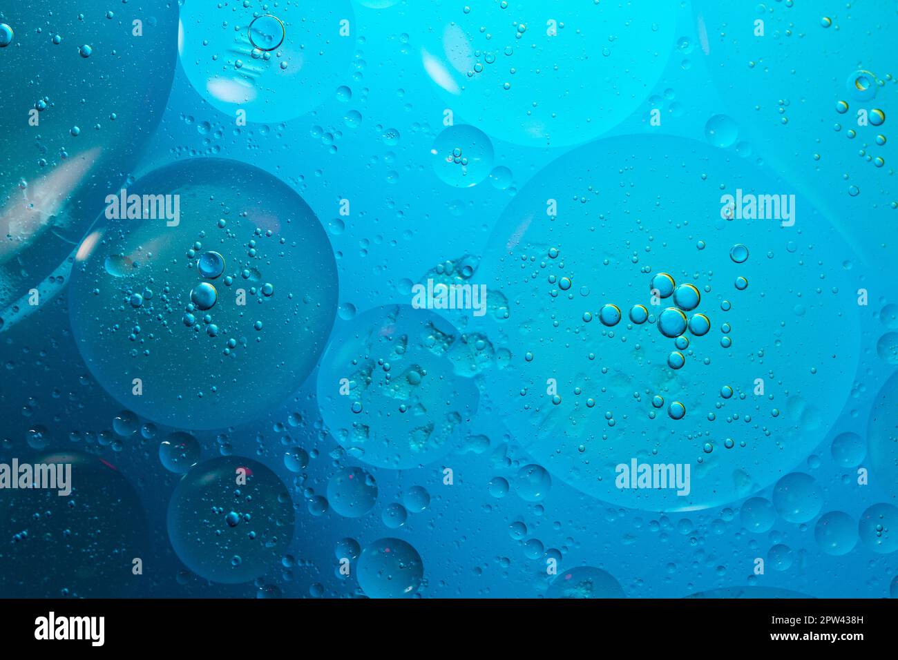 Oil on water Stock Photo - Alamy