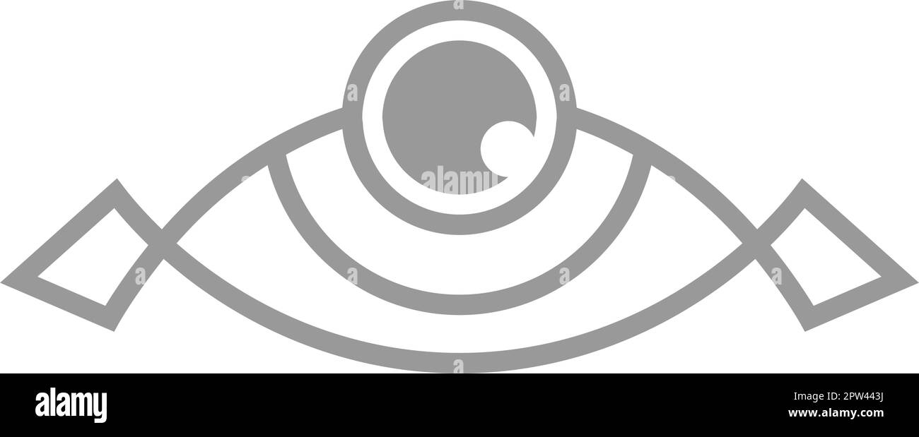 Eye icon logo design Stock Vector Image & Art - Alamy
