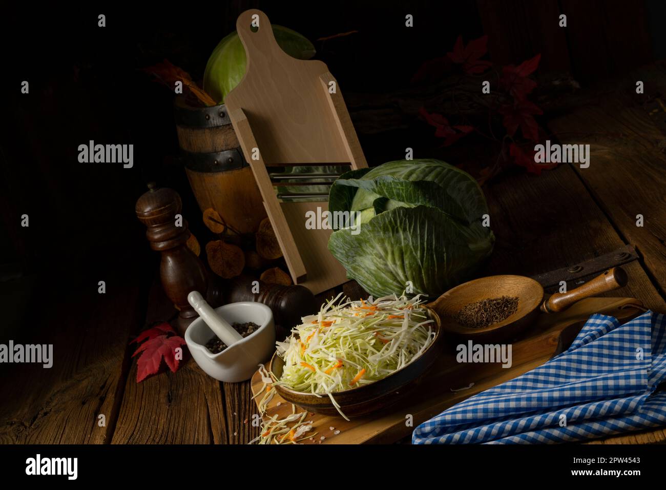 Delicious sauerkraut Polish style Stock Photo Alamy