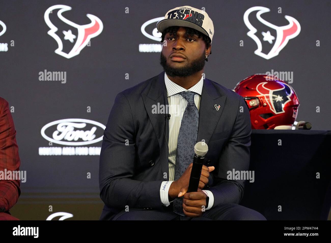 Photos of Will Anderson Jr. practicing at Houston Texans minicamp