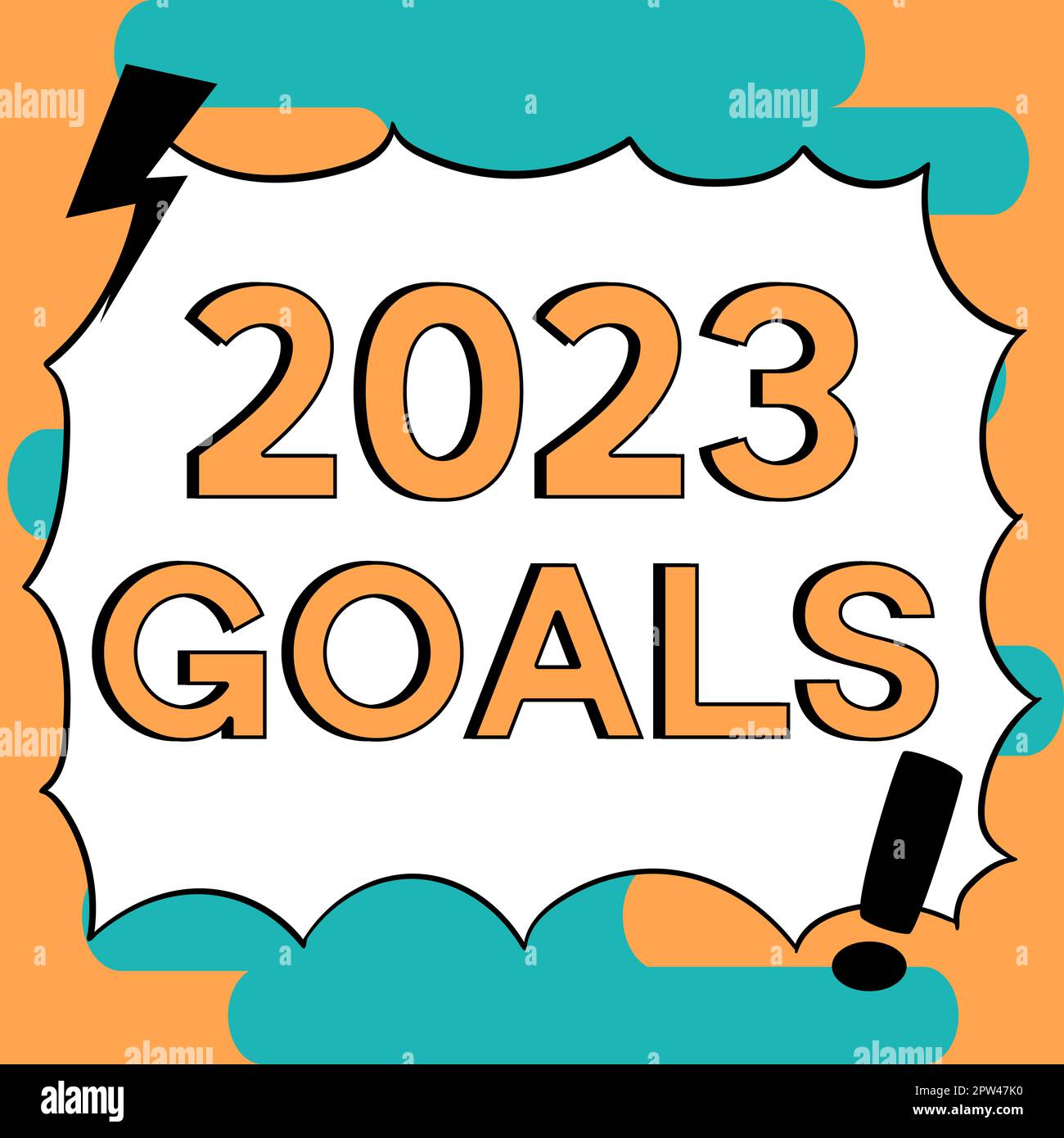 Text Showing Inspiration 2023 Goals Word For A Plan To Do For