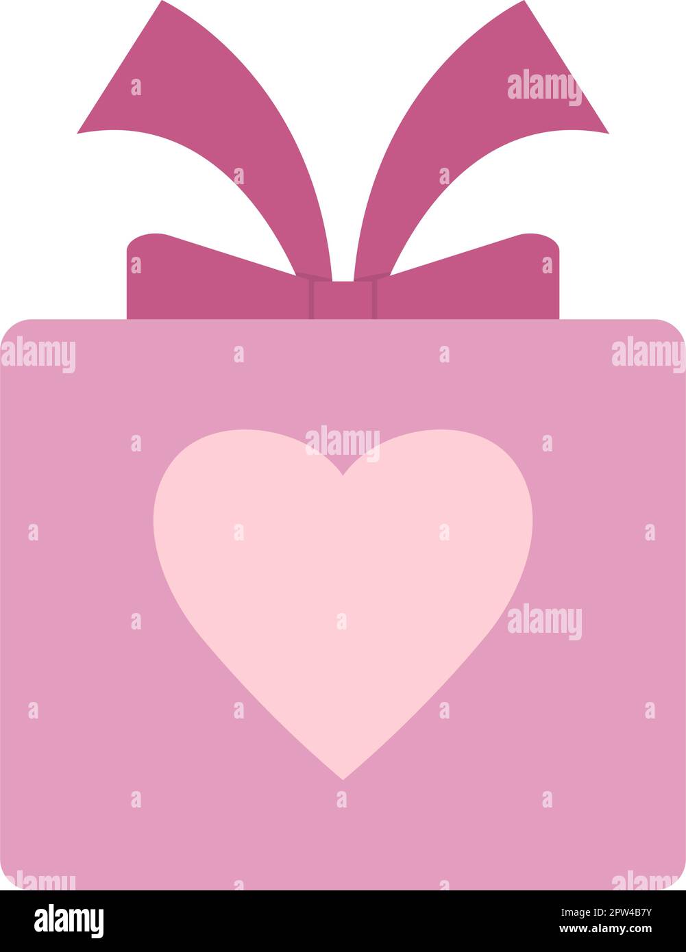 Valentine's day heart box Stock Vector Images - Alamy