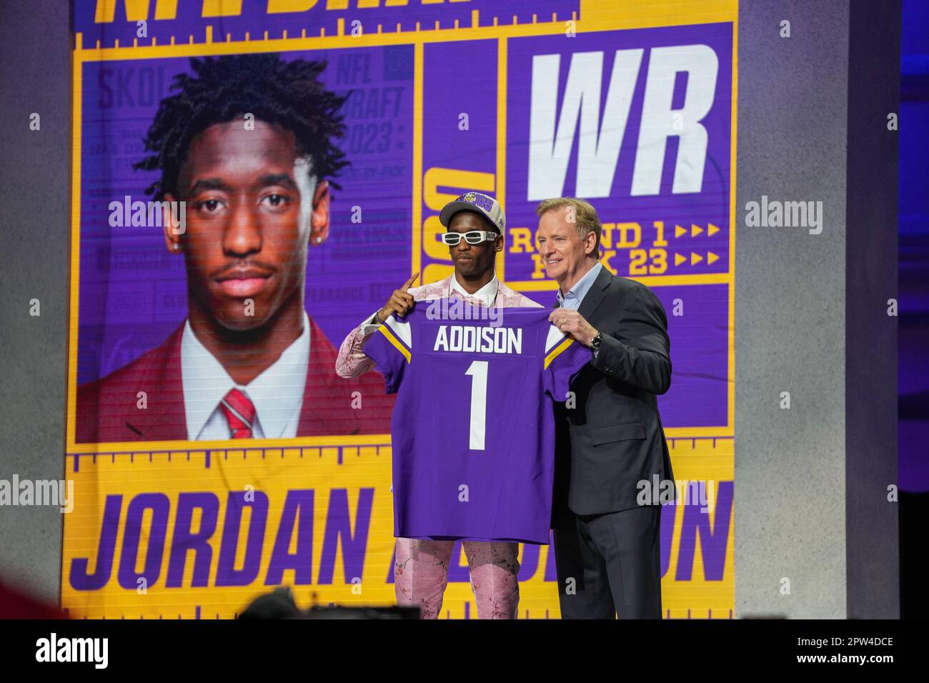 Jordan Addison Minnesota Vikings Jersey – Jerseys And