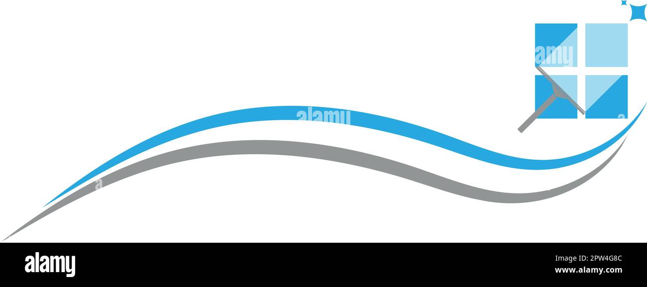 cleaning windows, cleaning, window squeegee, cleaning company, logo