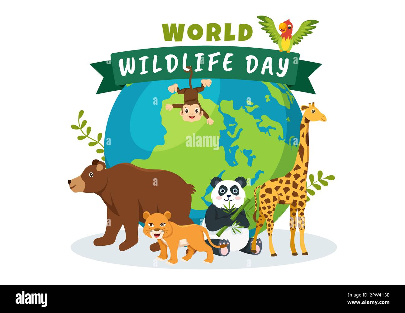 World Wildlife Day on March 3rd to Raise Animal Awareness, Plant and