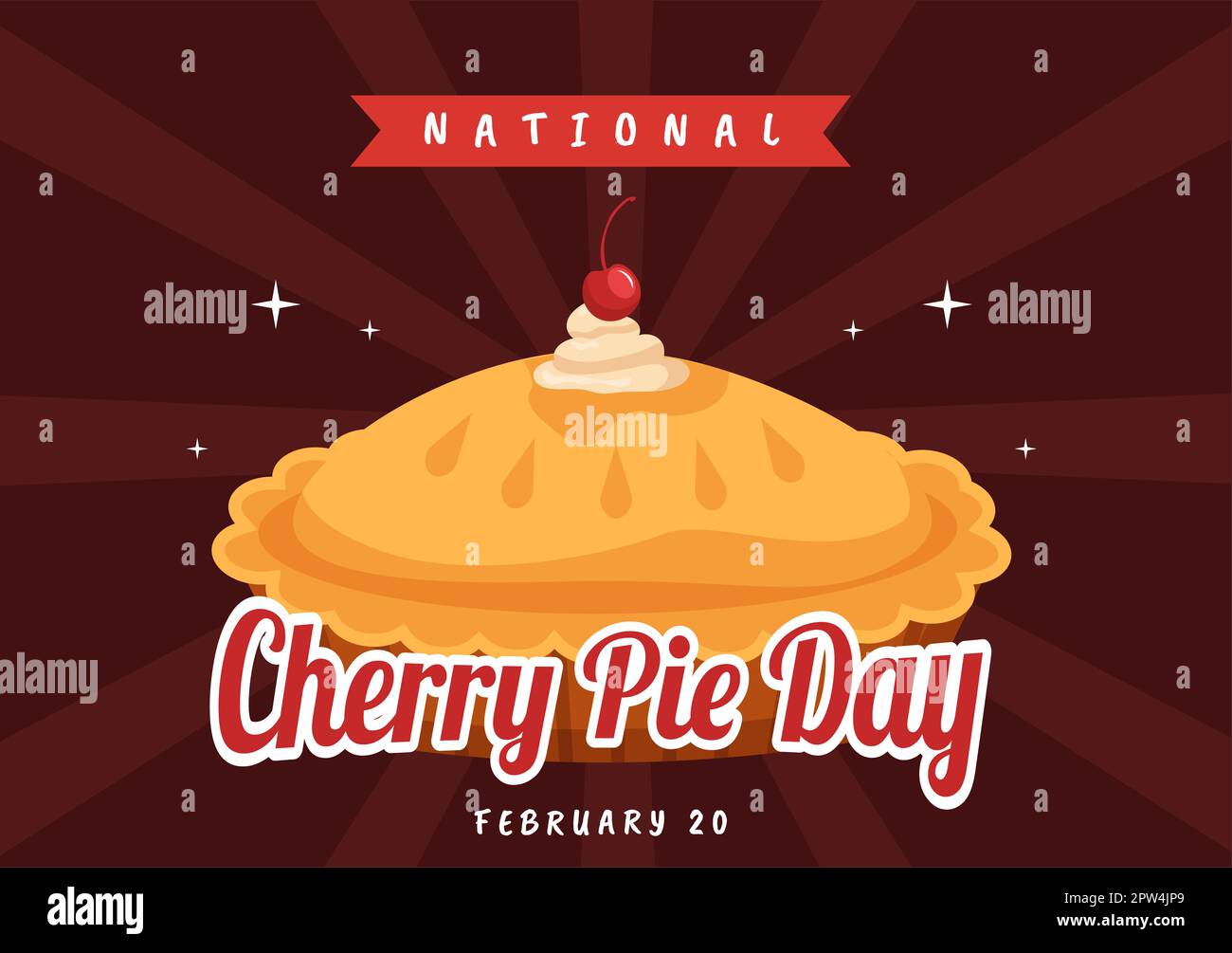National Cherry Pie Day on February 20 with Food of Pastry Shells and ...