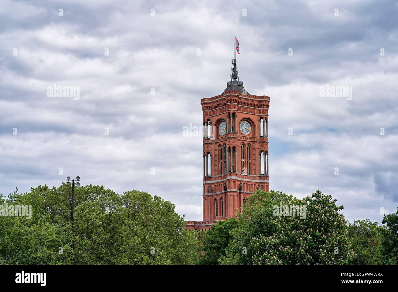 Rotes Rathaus, Berlin, Deutschland Stock Photo Alamy