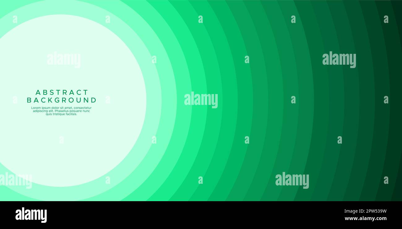 Line circle abstract background with teal color. Circle line background. Stock Vector