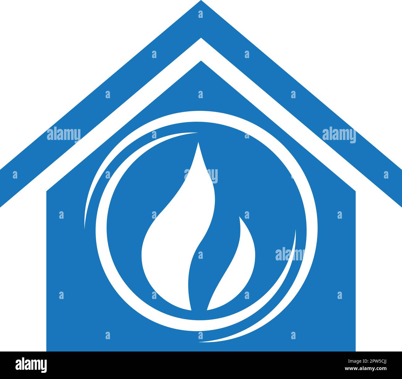 fire, flame, waterdrop, water, plumber, logo, background Stock Vector