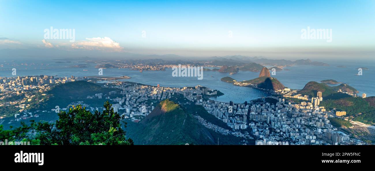 Blogspot Rio Panoramic View panorama of the city of Rio de Janeiro from a bird's eye view Stock ...