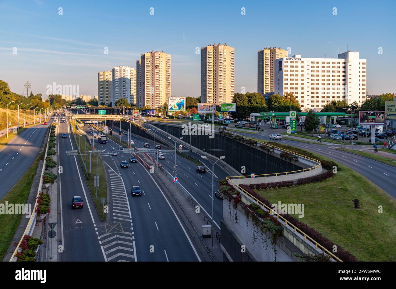 Rabinsky Rd A picture of the Roździeńskiego Avenue and the buildings around it ...
