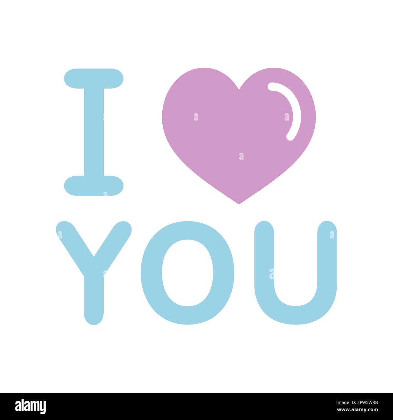 Lettering I love you vector glyph icon Stock Vector Image & Art - Alamy
