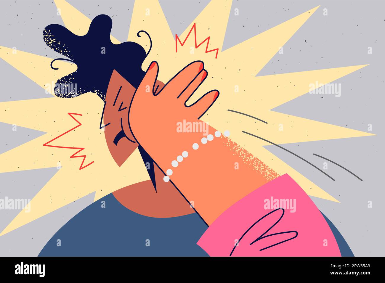 Slap Stock Vector Images Alamy