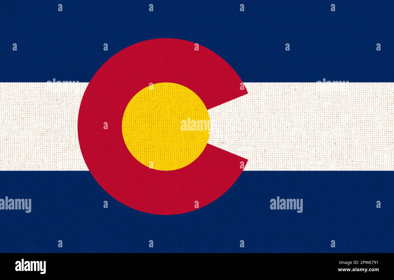 Flags of the U.S. states Fabric Flag Colorado, Flag of American state