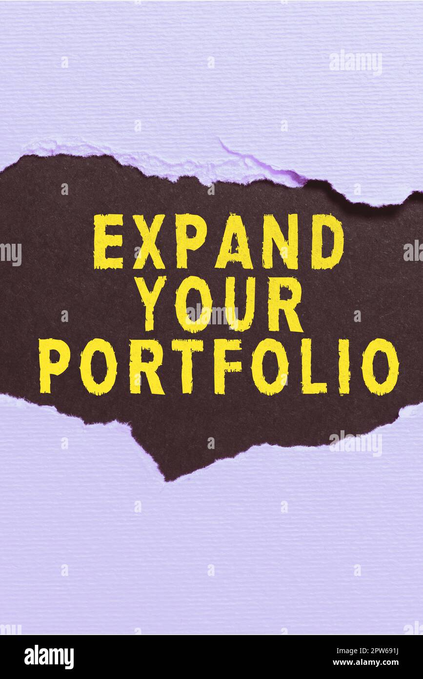 Portfolio metrics text hires stock photography and images Alamy