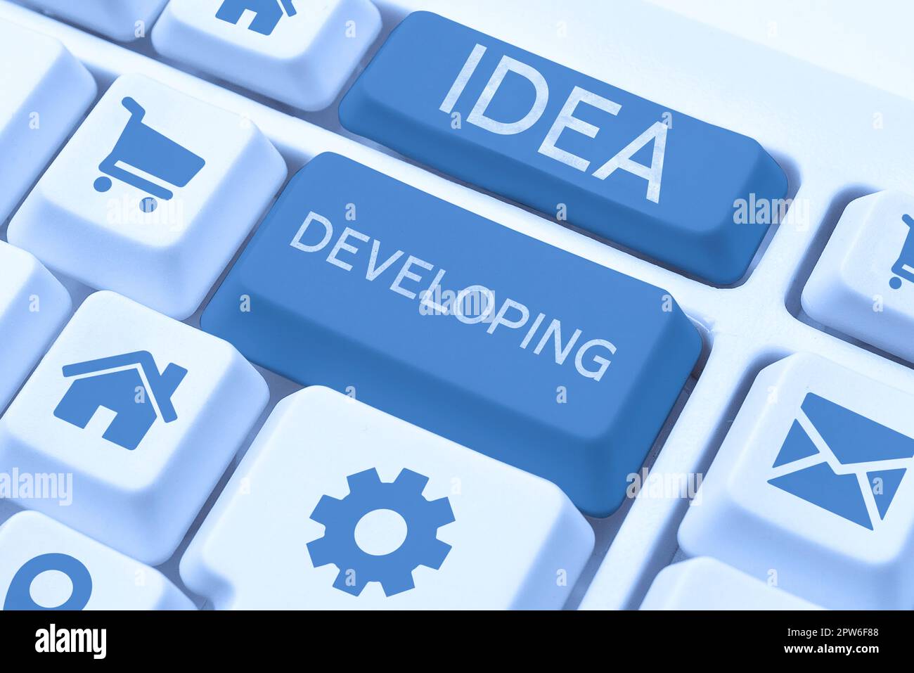 Conceptual caption Idea Developing, Word Written on innovating the ...