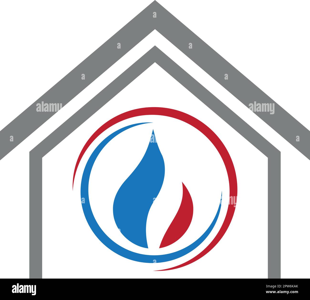 fire, flame, waterdrop, water, plumber, logo, background Stock Vector