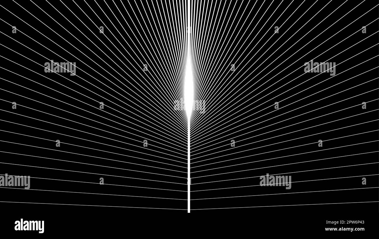 Line shine on the dark background design. Spray lines background vector. Stock Vector