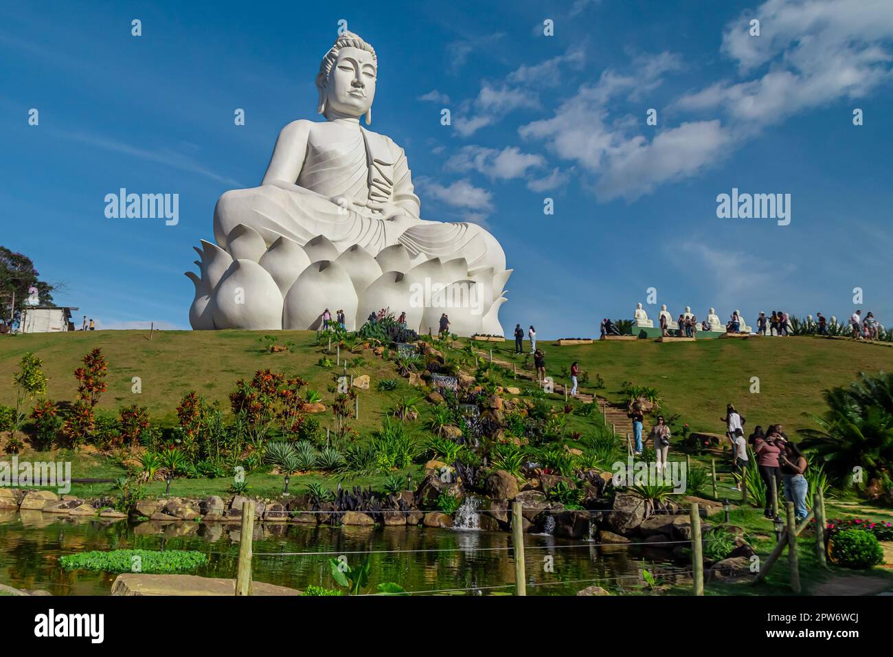 Second largest Buddha statue in the world. Located in Ibiraçu in the