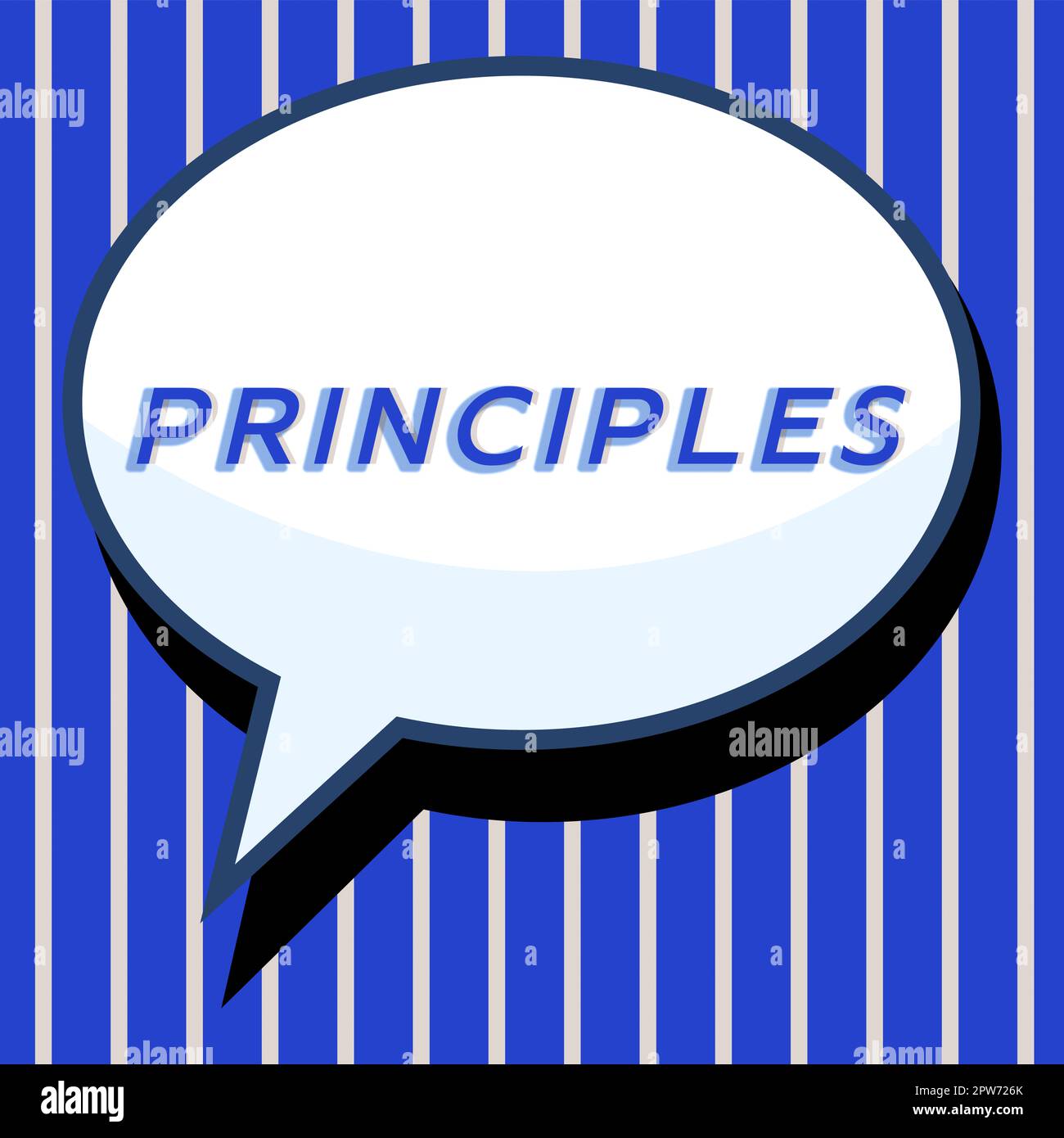 Conceptual display Principles, Business concept fundamental truth that ...