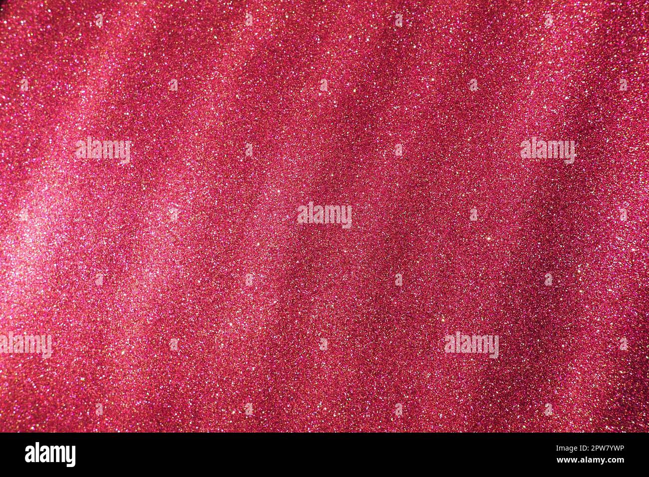 Bokeh light of pink glitters. Magenta glitter texture background
