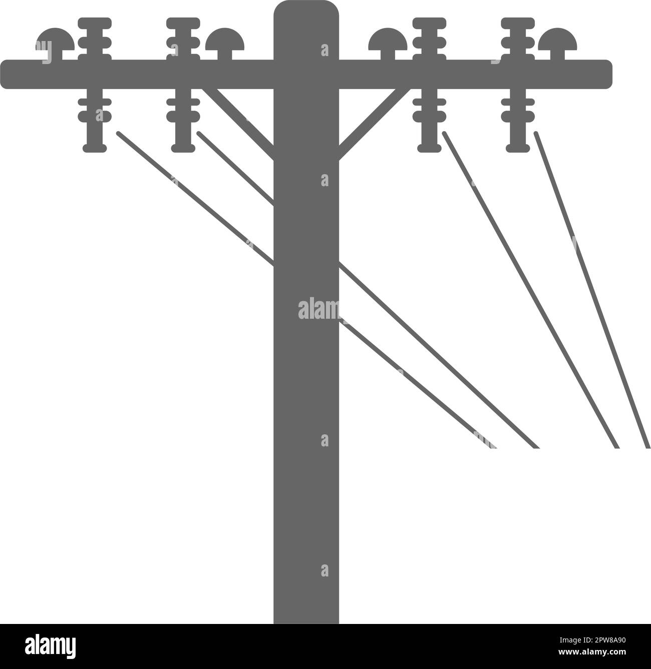 Electric pole icon design Stock Vector Image & Art Alamy