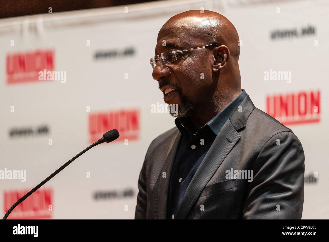 U s senator raphael warnock hi-res stock photography and images - Alamy