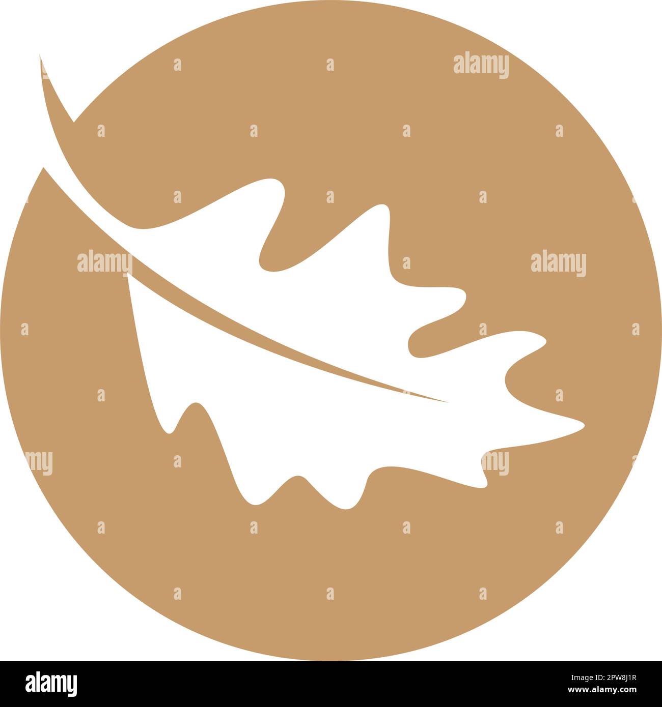 Oak logo icon design Stock Vector Image & Art - Alamy