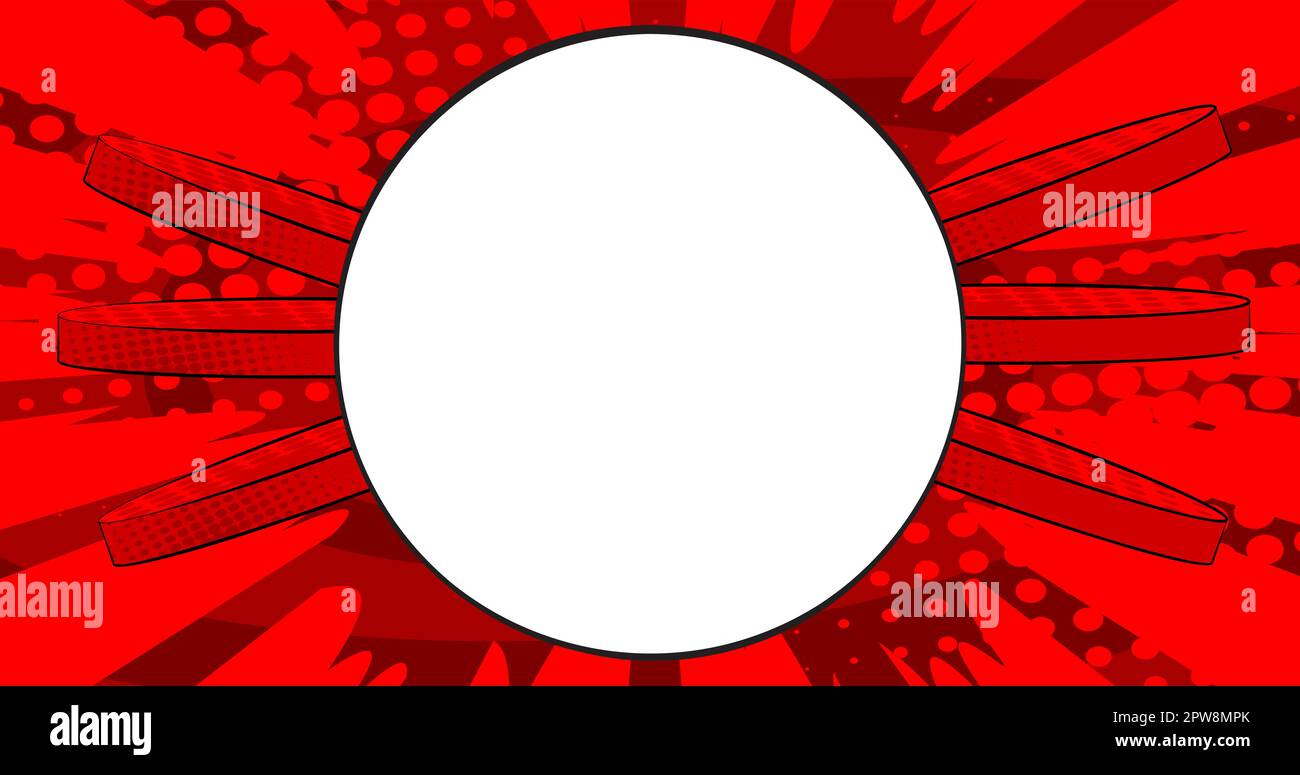 Cartoon vector pop art comics background Stock Vector Image & Art - Alamy