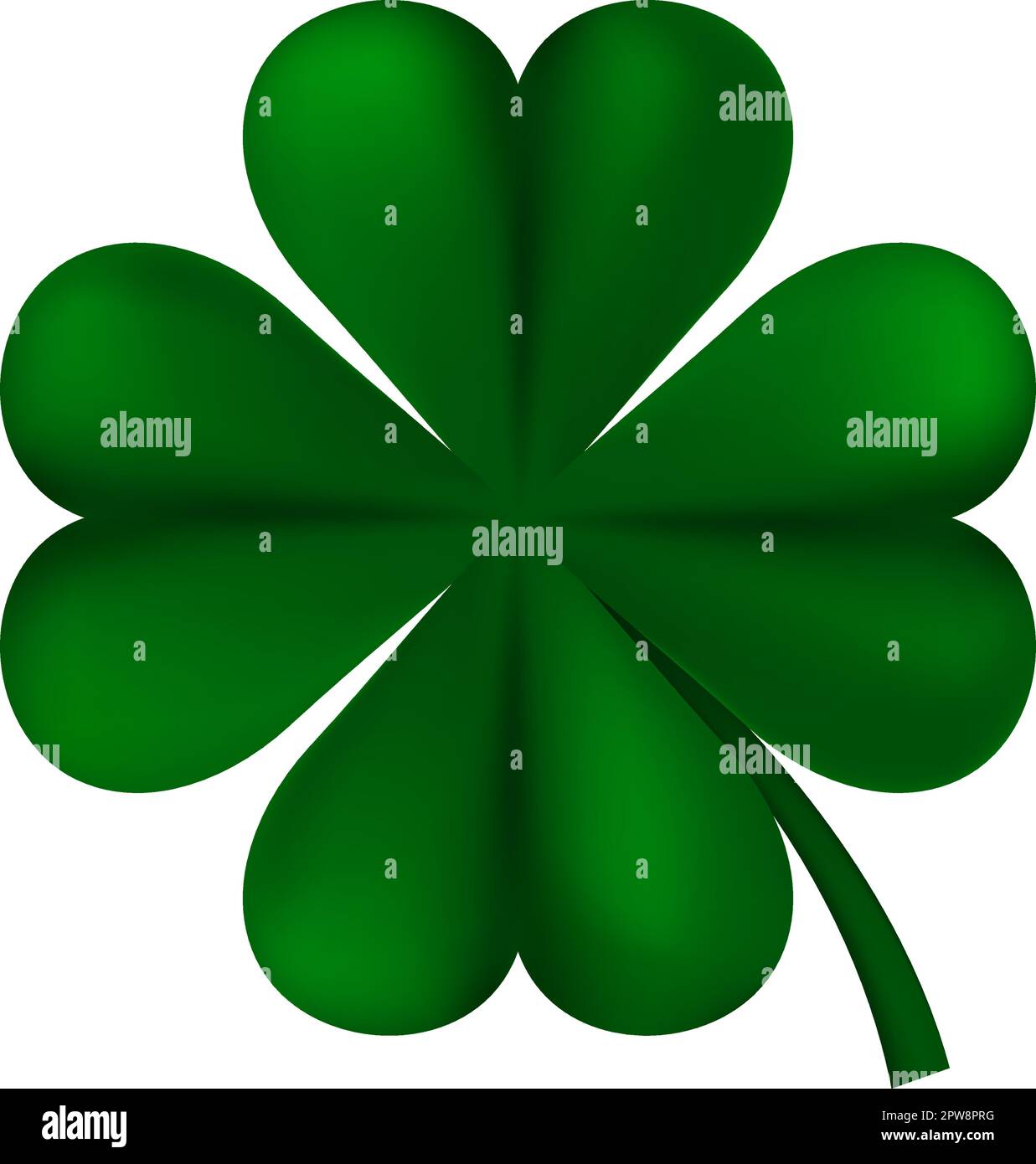 Four leaf clover and flower hi-res stock photography and images - Alamy