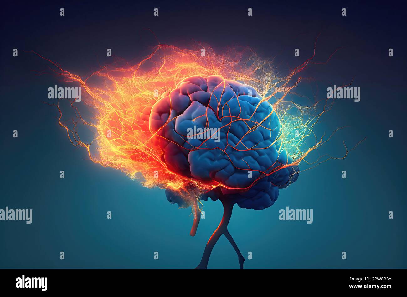Exploding paint on coloured hi-res stock photography and images - Alamy