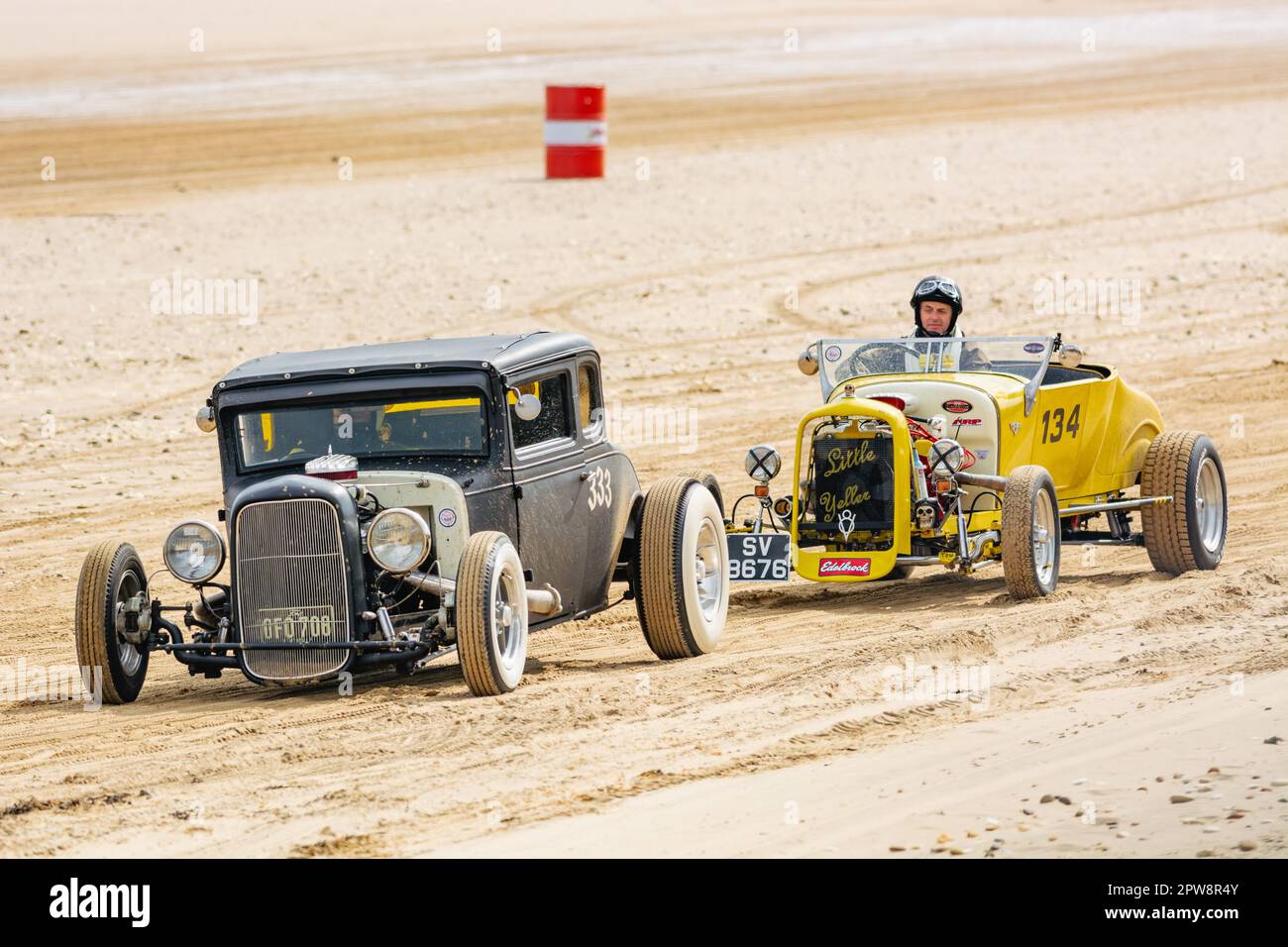 Race the Waves event at Bridlington Stock Photo Alamy