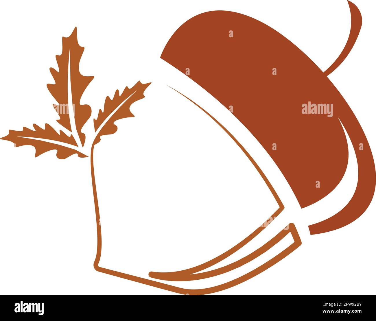 Oak logo icon design Stock Vector Image & Art - Alamy