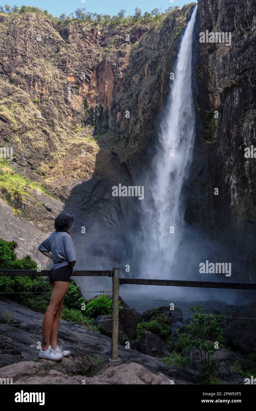 Wallaman Falls, Girringun National Park, Queensland, Australia Stock Photo