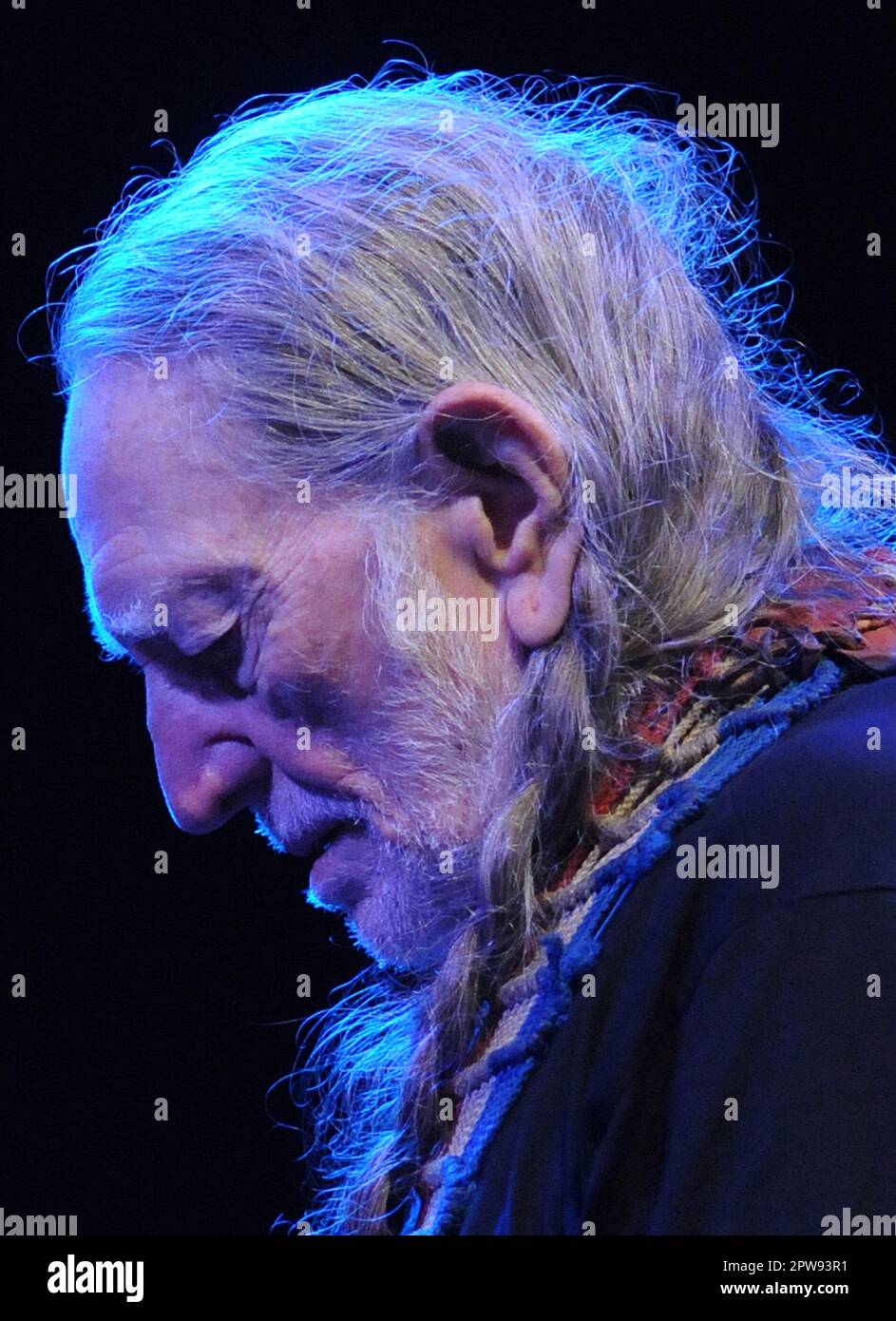 Willie Nelson performs in concert at the Twin Oaks Amphitheater at