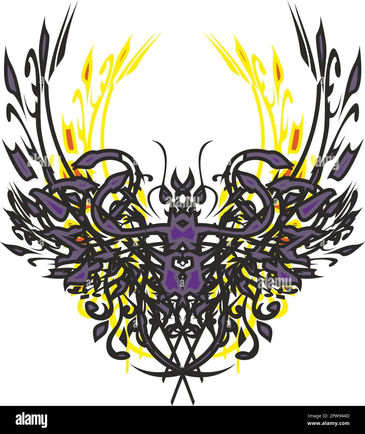 Wings and snakes Cut Out Stock Images & Pictures - Alamy