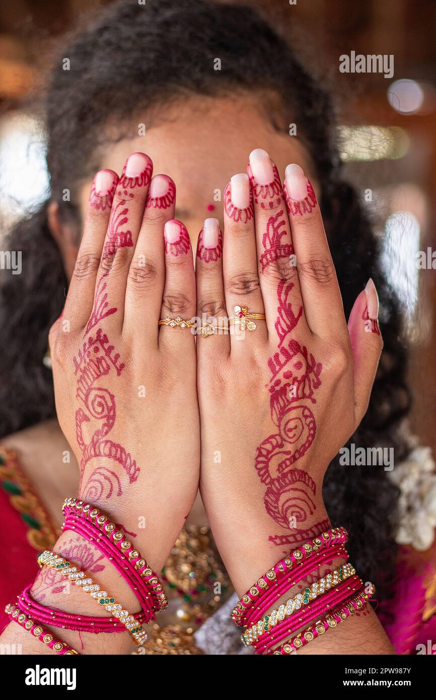 Wedding tradition sri lanka hi-res stock photography and images