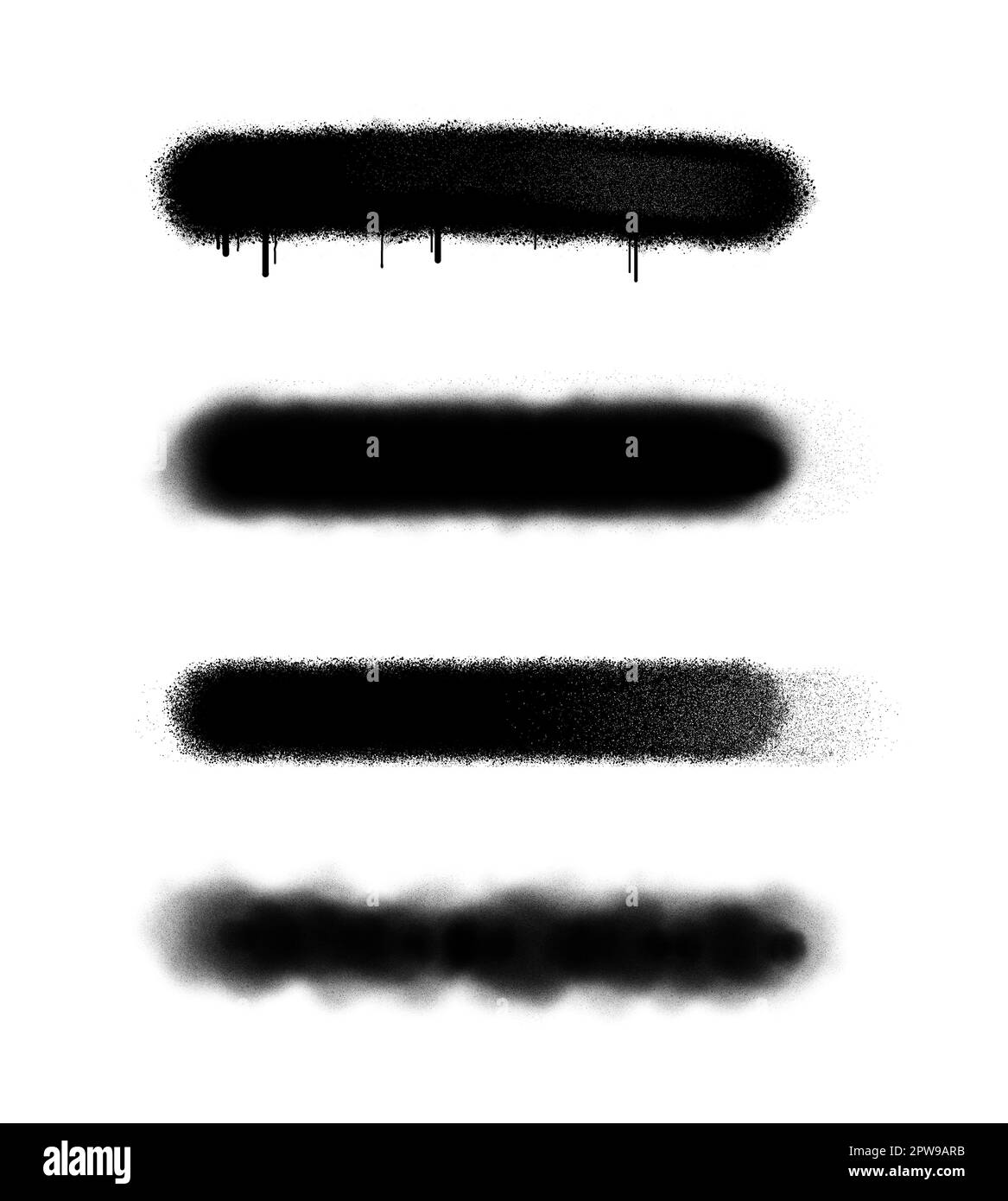 Lines drawn by black spray paint on white background Stock Photo Alamy